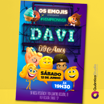 Convite Digital Emoji