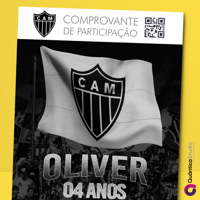 Convite Virtual Atletico Mineiro Digital Whatsapp