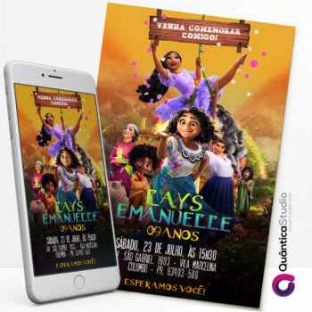 Convite Virtual Encanto Whatsapp