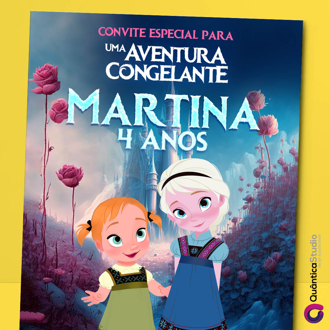 ▷ Vídeo Convite Frozen 2, Whatsapp