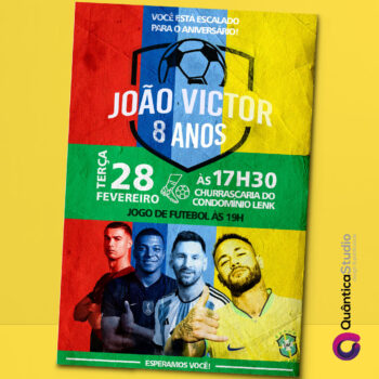 Convite Virtual Jogadores Caros Whatsapp Imprimir