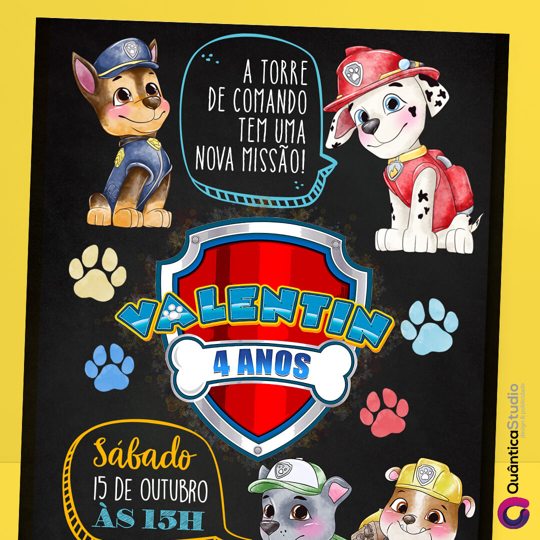 Convite Virtual Patrulha Canina